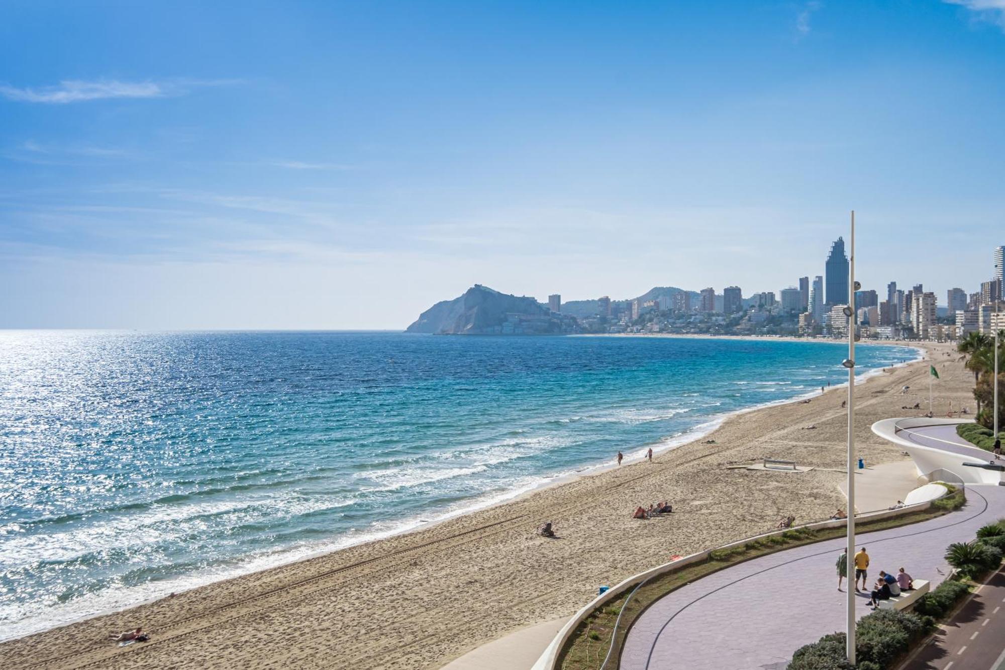 Benibeach 3-2-B Apartment Poniente Beach Бенидорм Екстериор снимка