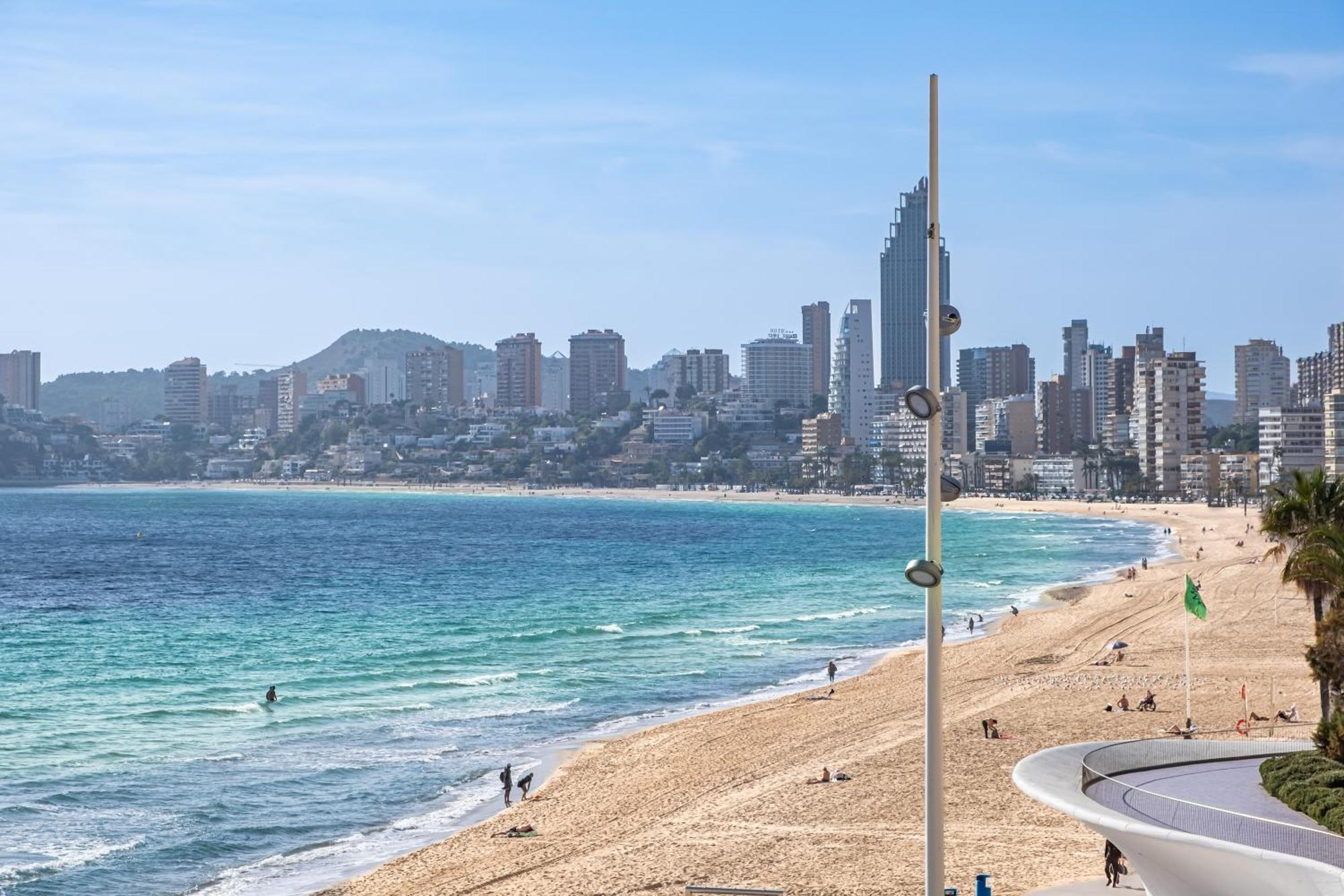 Benibeach 3-2-B Apartment Poniente Beach Бенидорм Екстериор снимка